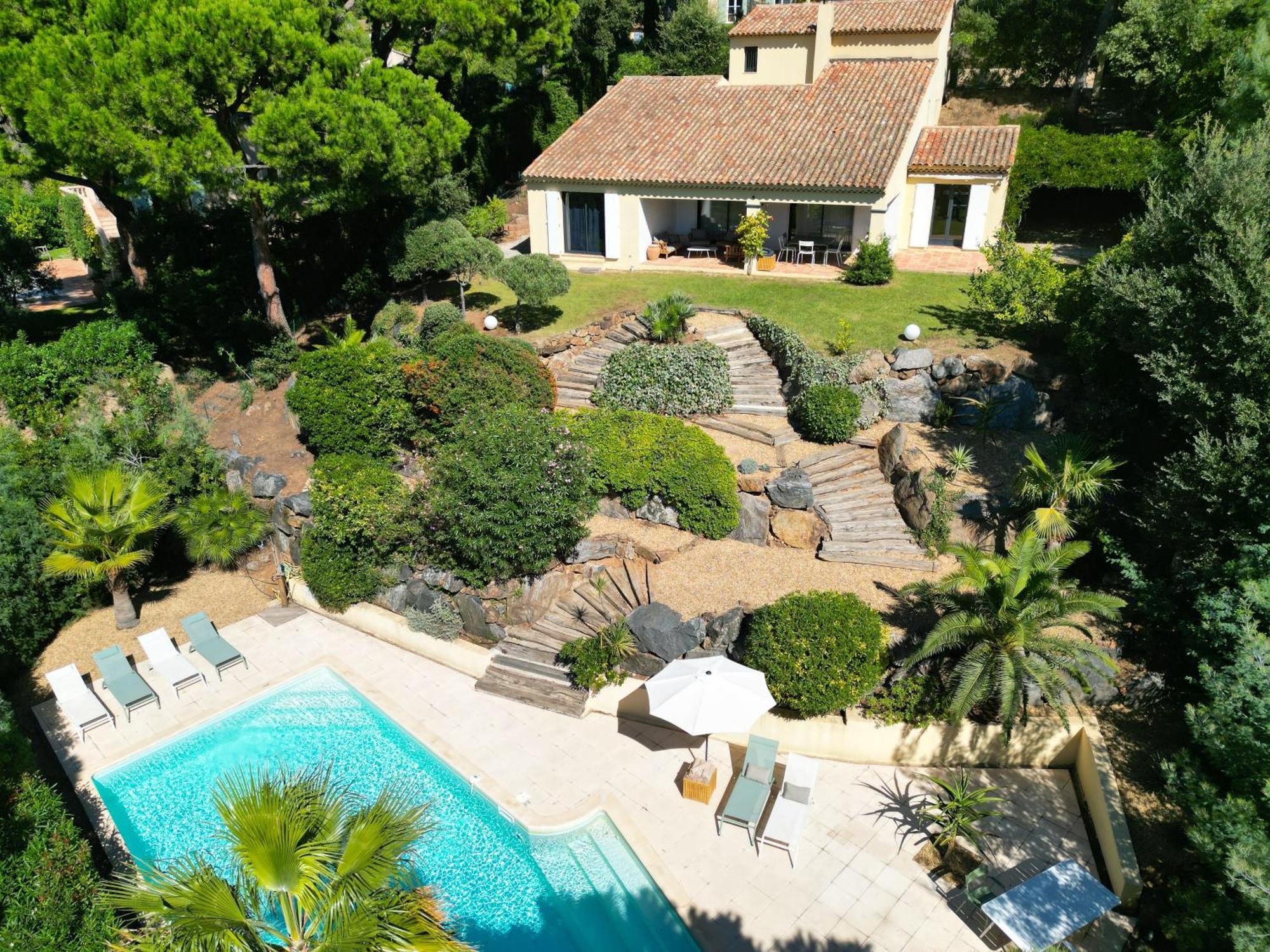 Villa Boca A Gigaro - Avec Vue Et Piscine Chauffee La Croix-Valmer Εξωτερικό φωτογραφία