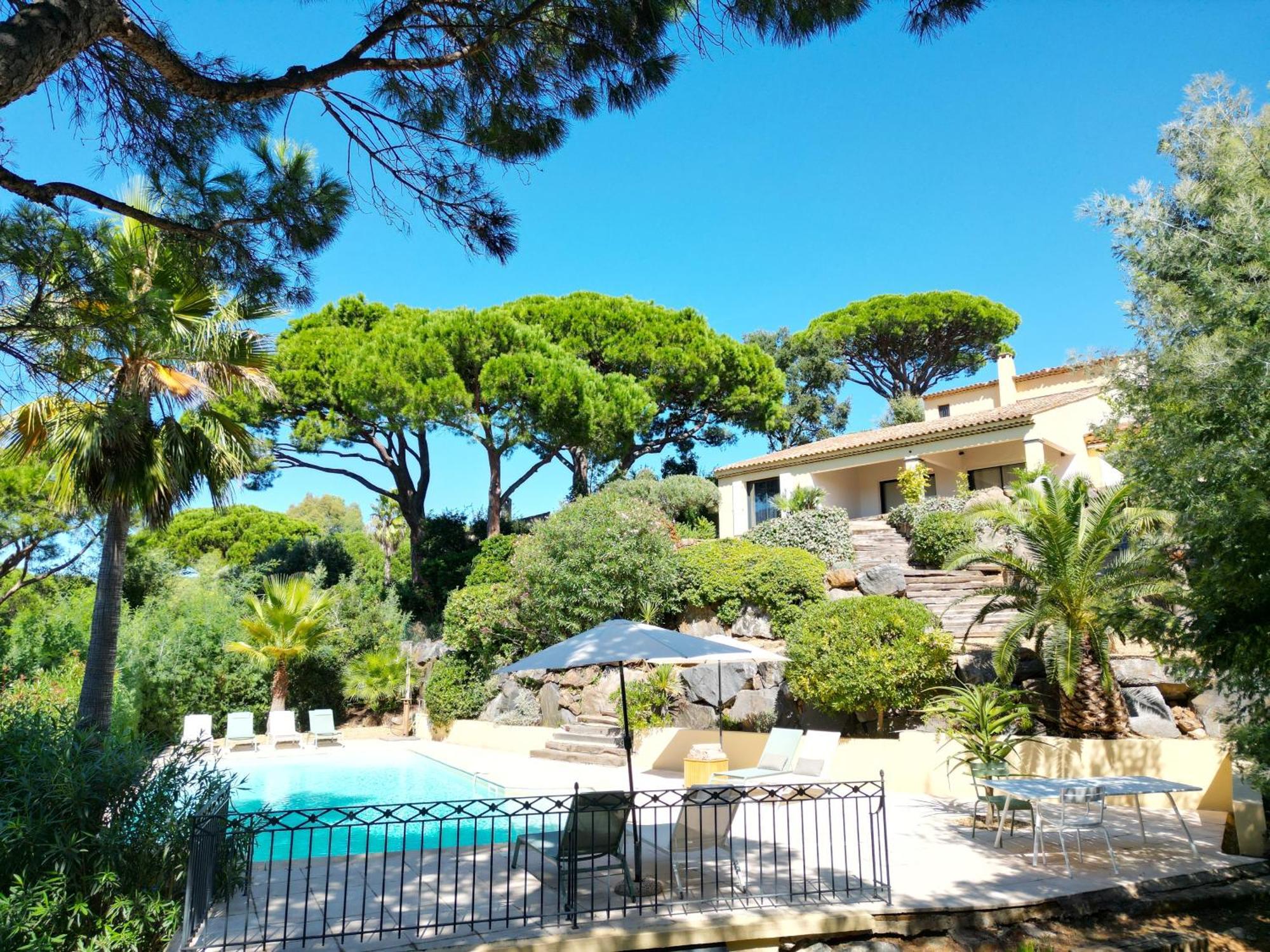 Villa Boca A Gigaro - Avec Vue Et Piscine Chauffee La Croix-Valmer Εξωτερικό φωτογραφία