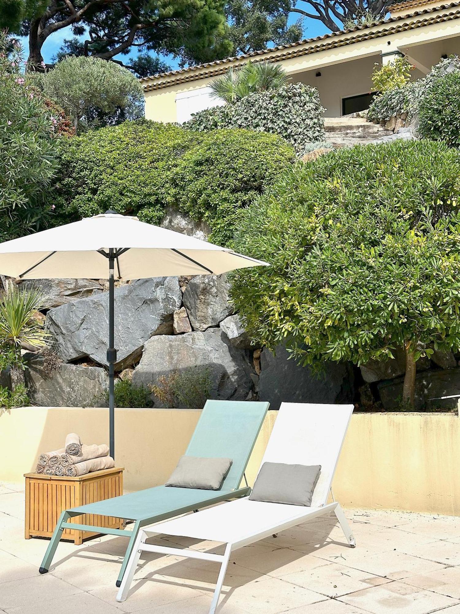Villa Boca A Gigaro - Avec Vue Et Piscine Chauffee La Croix-Valmer Εξωτερικό φωτογραφία