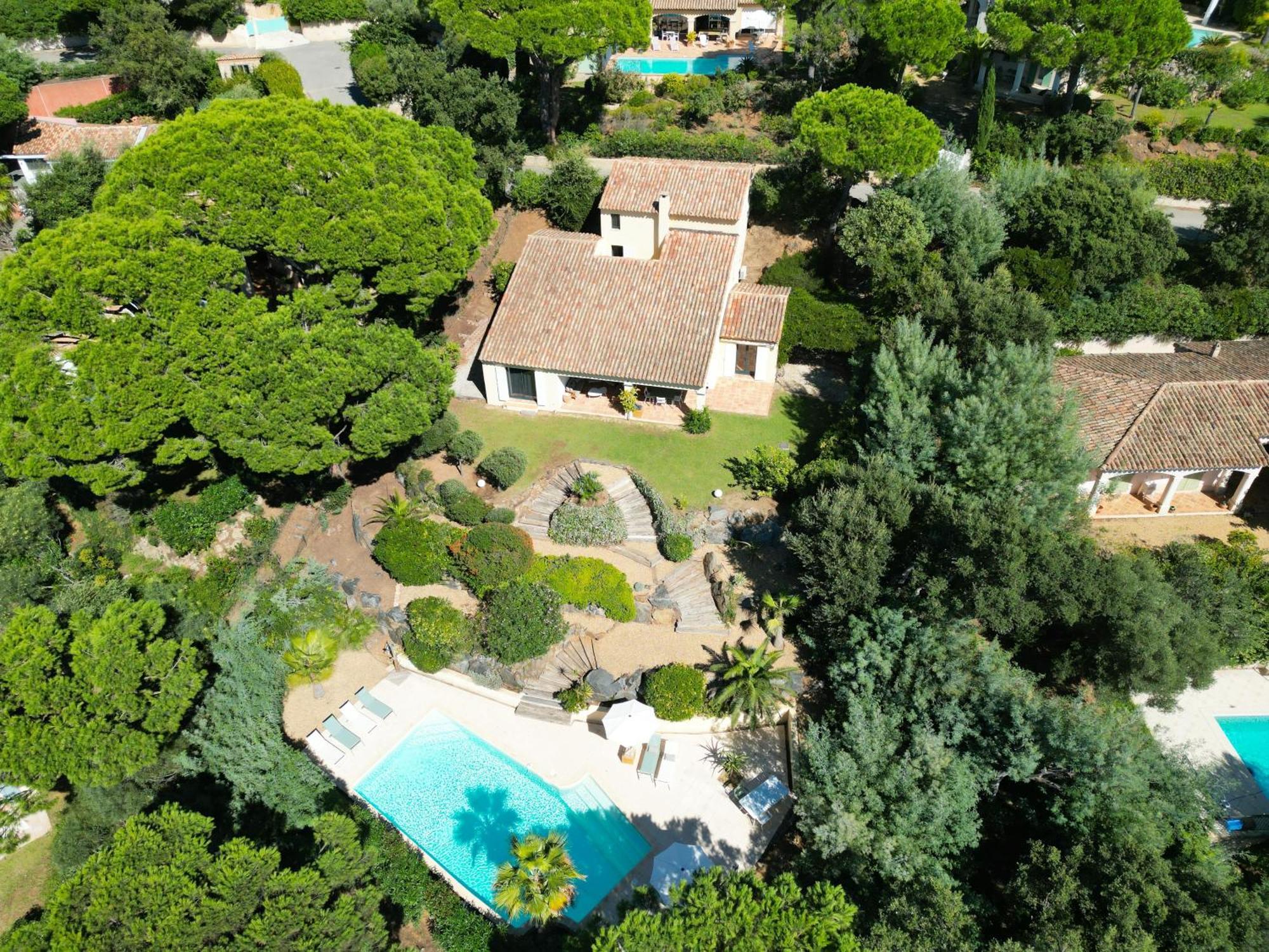 Villa Boca A Gigaro - Avec Vue Et Piscine Chauffee La Croix-Valmer Εξωτερικό φωτογραφία